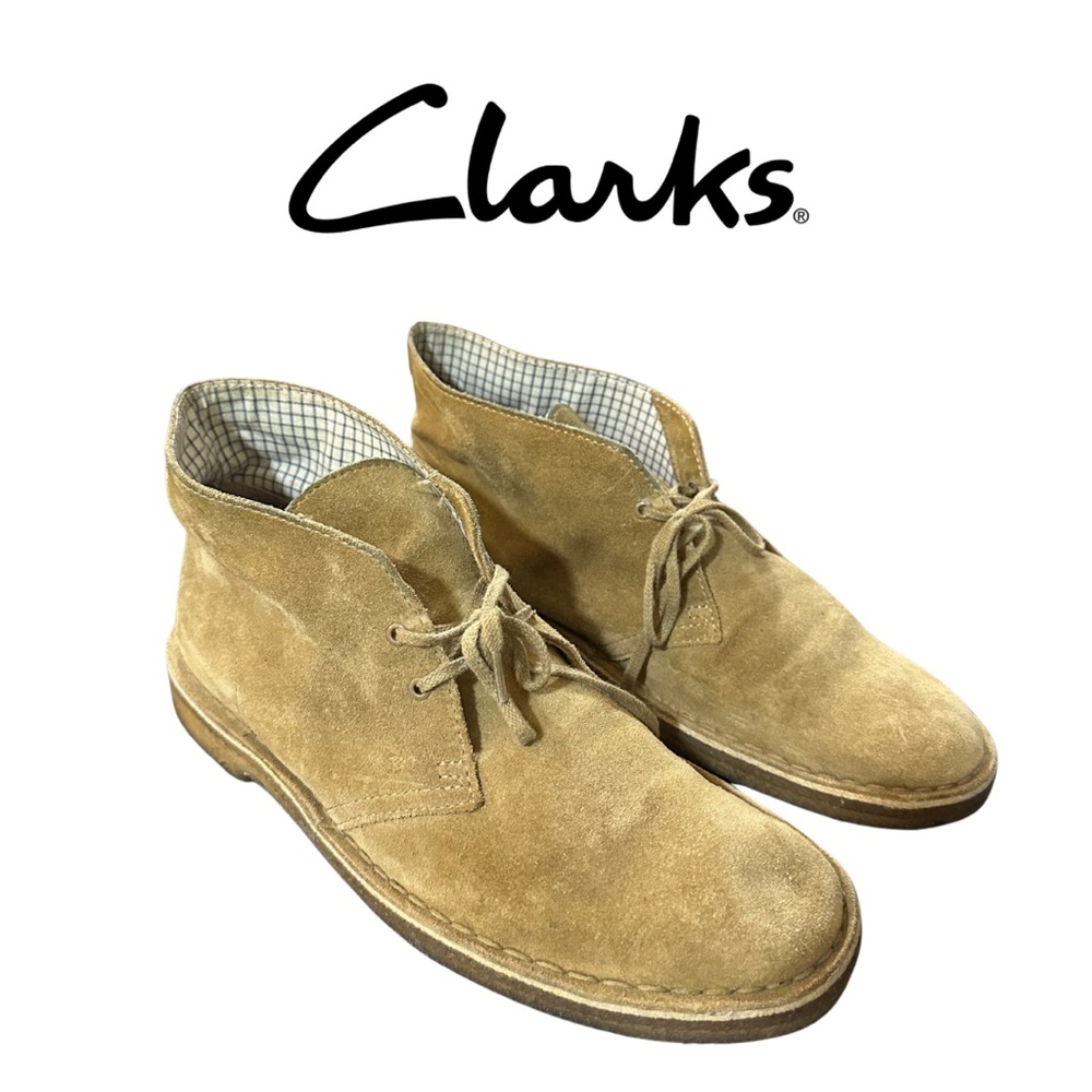 Clarks Desert Boot 10D Sand Suede
